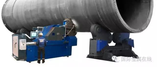 如何加工大口徑厚壁鋼管坡口，看芬蘭人的。。。